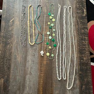 Jewelry Lot of 8 Assorted Necklaces